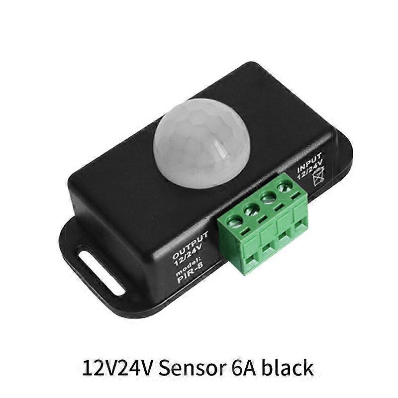 Dc 12V 24V Adjustable Pir Motion Sensor Ir Infrared Detector Light Switch Module
