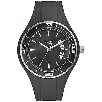 Gjett fin kvarts analog mann klokke med W95143G1 gummi armbånd