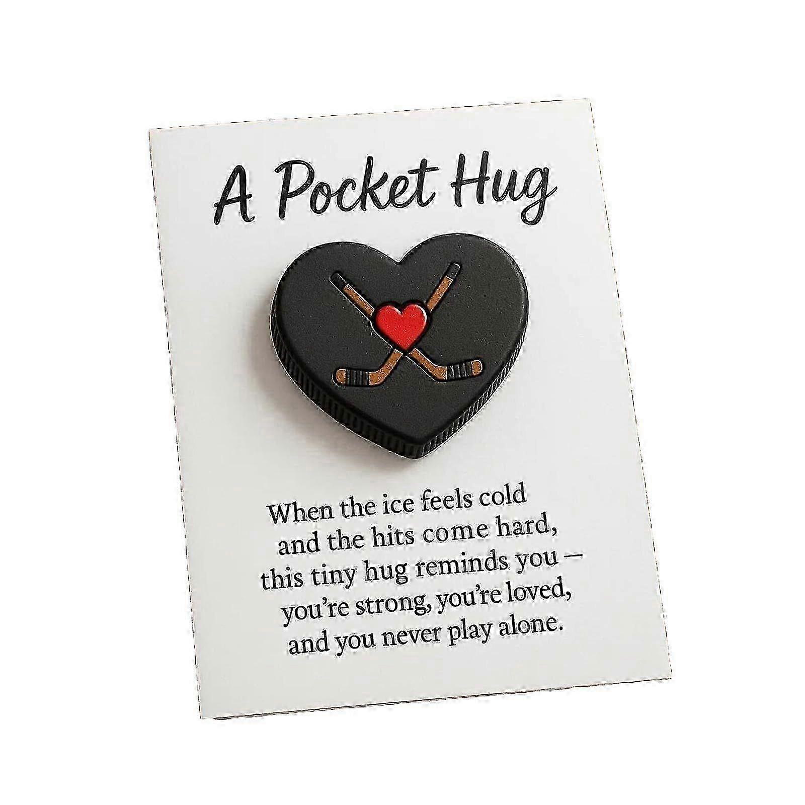 Soft Pocket Hug Heart Token
