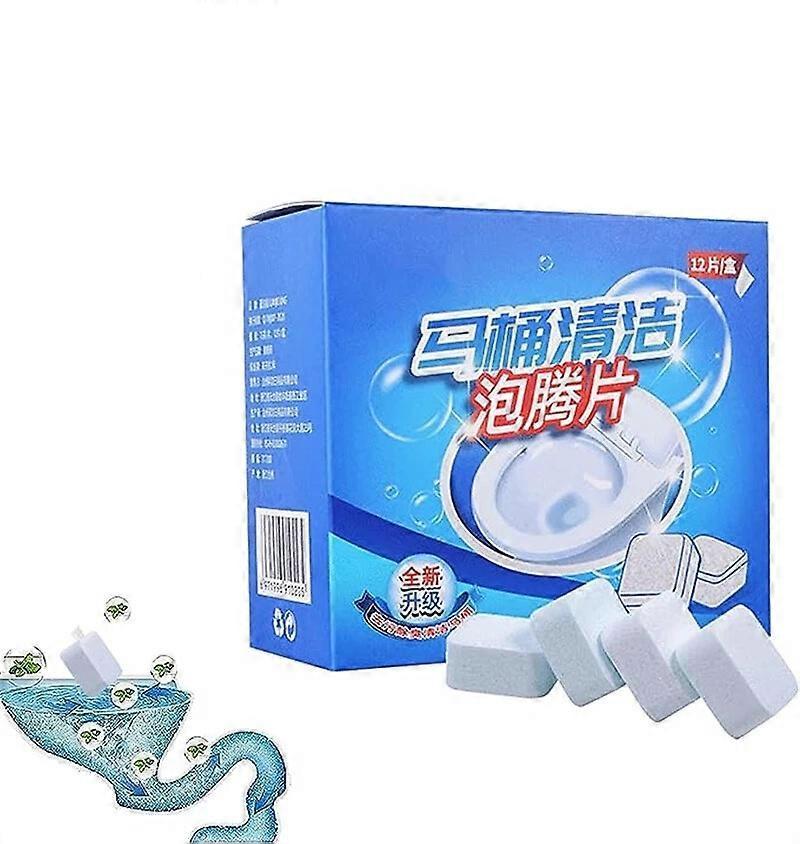 Flushbright Cleaning Tablets, Flushbright Toilet Cleaner,Automatic Long-Lasting