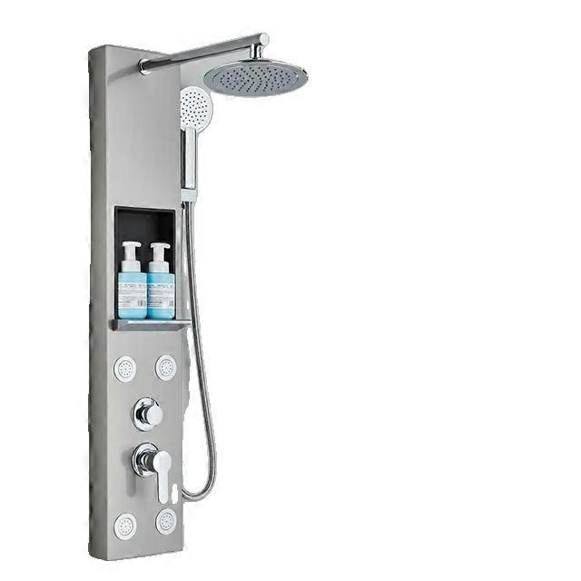 Shower Panel, Waterfall Rain, Digital Display