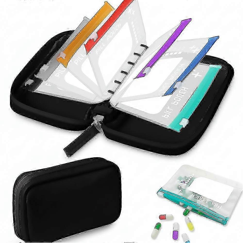 Waterproof Pill Organizer Binder