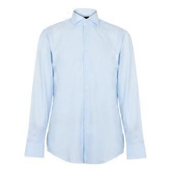 Boss Mens Joe Spread Collar Long-Sleeved Shirt