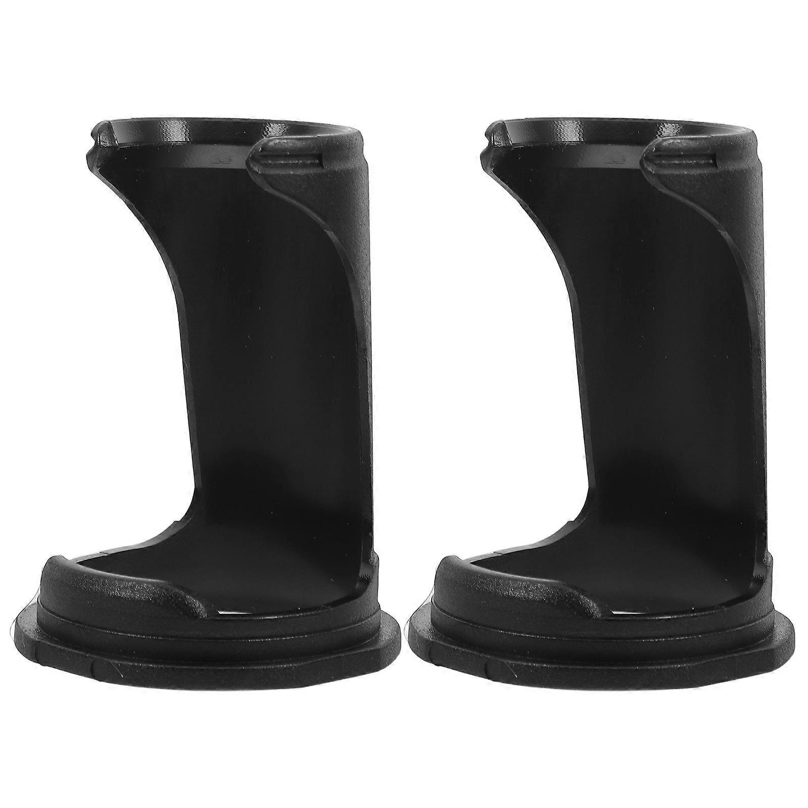 Dual-Pack Black Razor Brush Stand