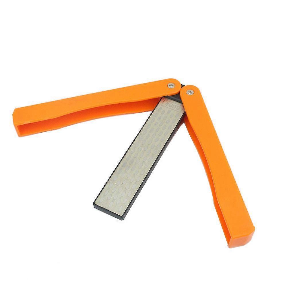 Knife Sharpener, Linkable Double Grit Diamond Sharpener-brnv