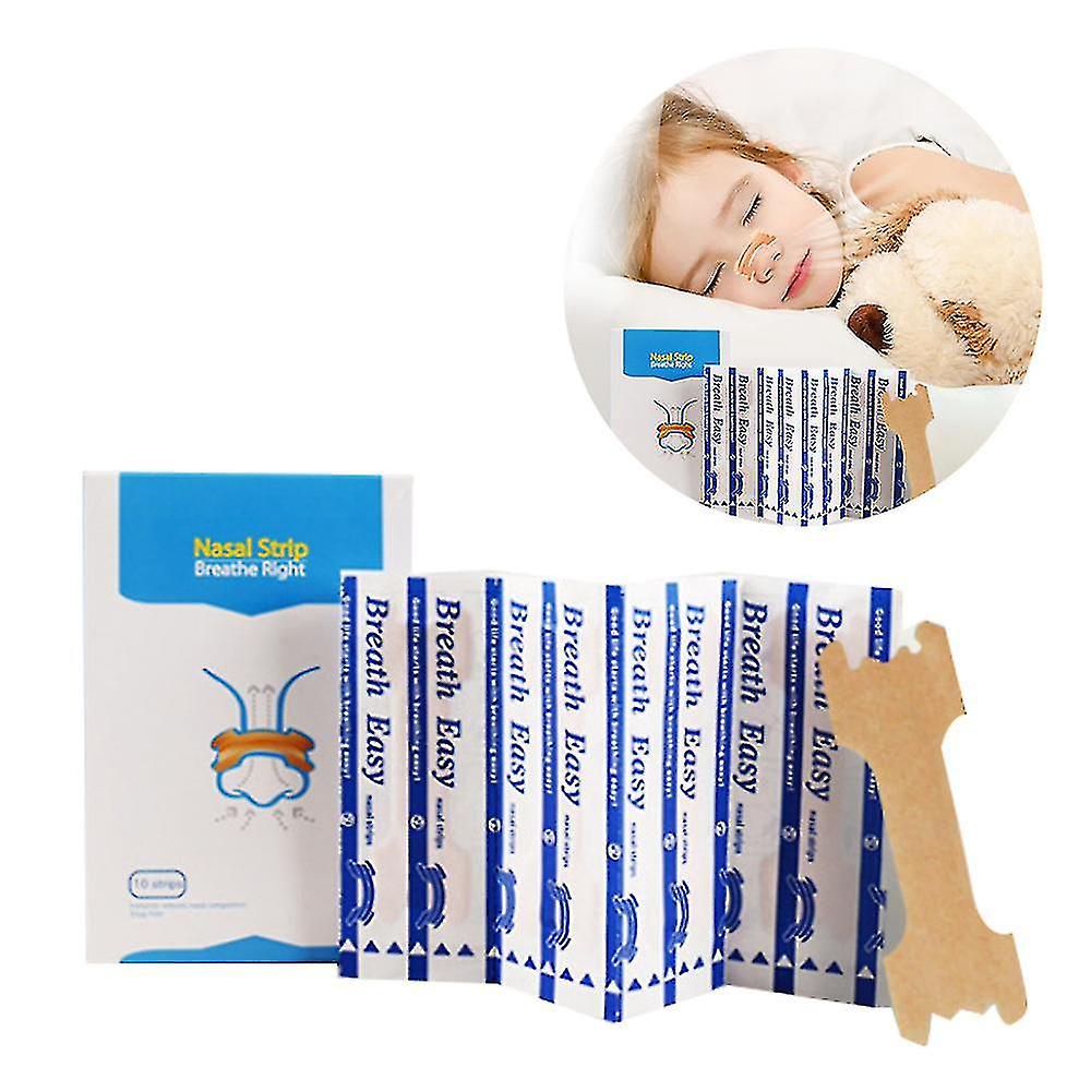 50 Pcs Breathe Nasal Strips Stop Snoring Anti Snoring Strips Easier Be