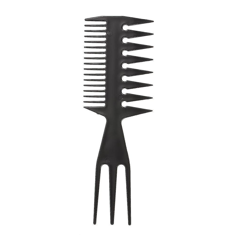 Plastkammar Detangling Hair Comb Wide Tooth Comb Antistatisk Kam Frisör Styling Tool