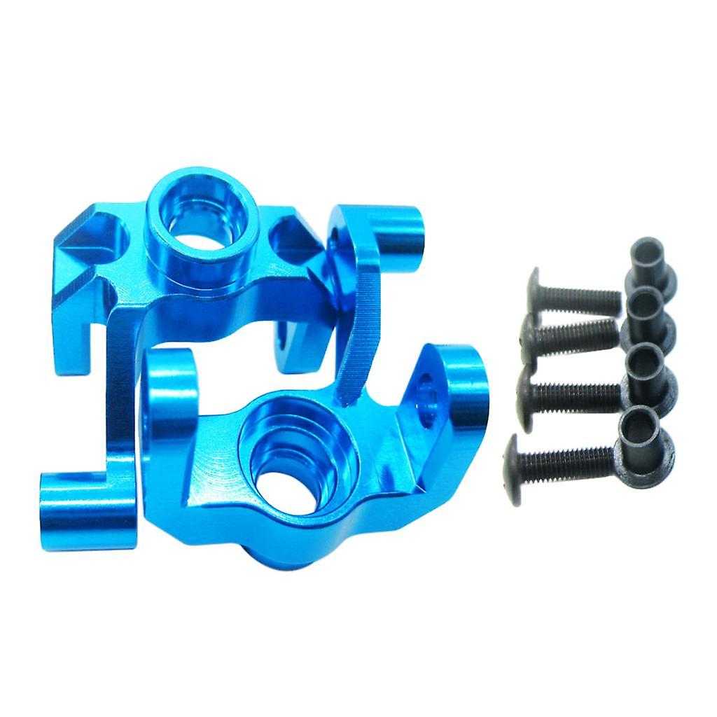 RC Steering Hub Carrier(L/R) Fit WLtoys 1/12 12428 12423  12429  FY03 Blue