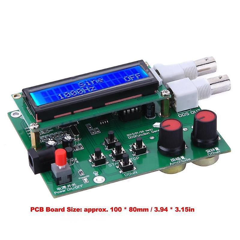 Dds Signal Generator Triangle Wave Sine Square Sawtooth Wave Diy Kit 1hz-65534hz Dc 7v-9v