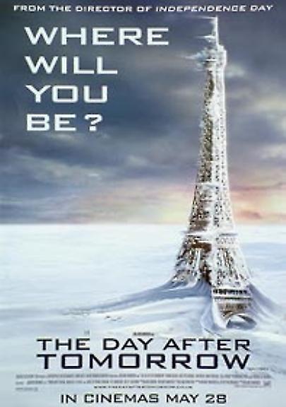 The Day After Tomorrow (Eiffel Tower) (Double Sided) Movie Poster