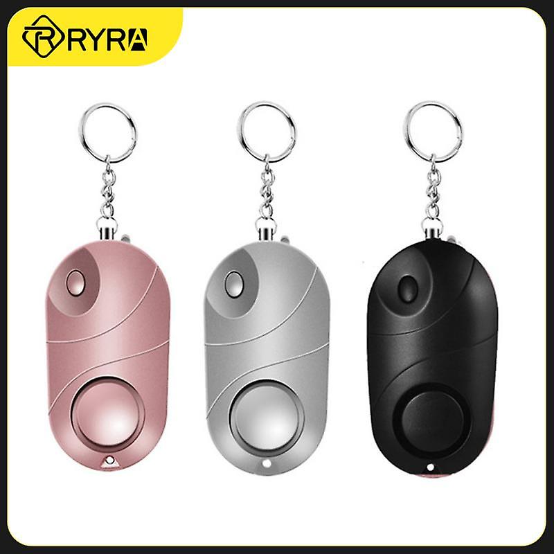 RYRA Personal Alarm Safe Sound Emergency Self-Defense Security Alarm Keychain LED