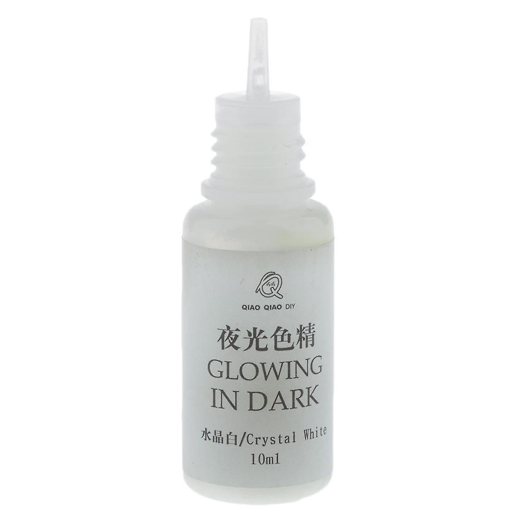 Glow in dark pigments UV resin epoxy dye color concentrate Crystal White