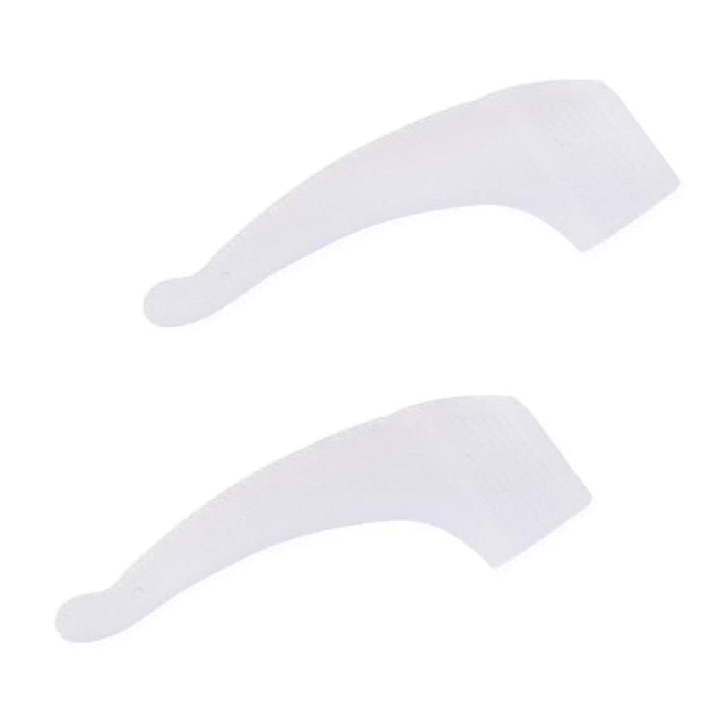 1 Pair Eyeglasses/sunglasses/spectacles Eyewear Ear Hook Lock Tip Holder (white)