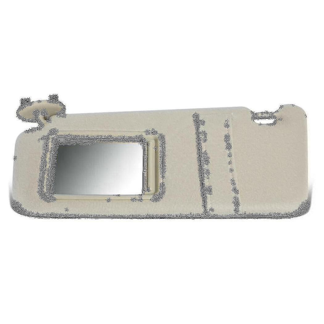 For 2007-2011 Left Driver Side Sun Visor Sunshade Light Beige