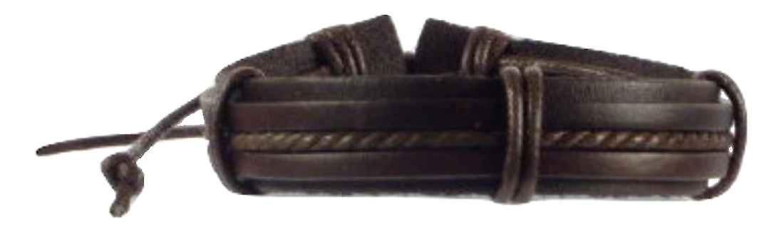 Bracelet 100% Leather Model 603 from TICKITIBOO by Pashmina & Silk