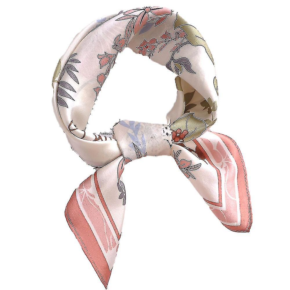 Silk Feel eșarfă de dimensiuni medii Pătrat Satin eșarfă pentru doamnelor