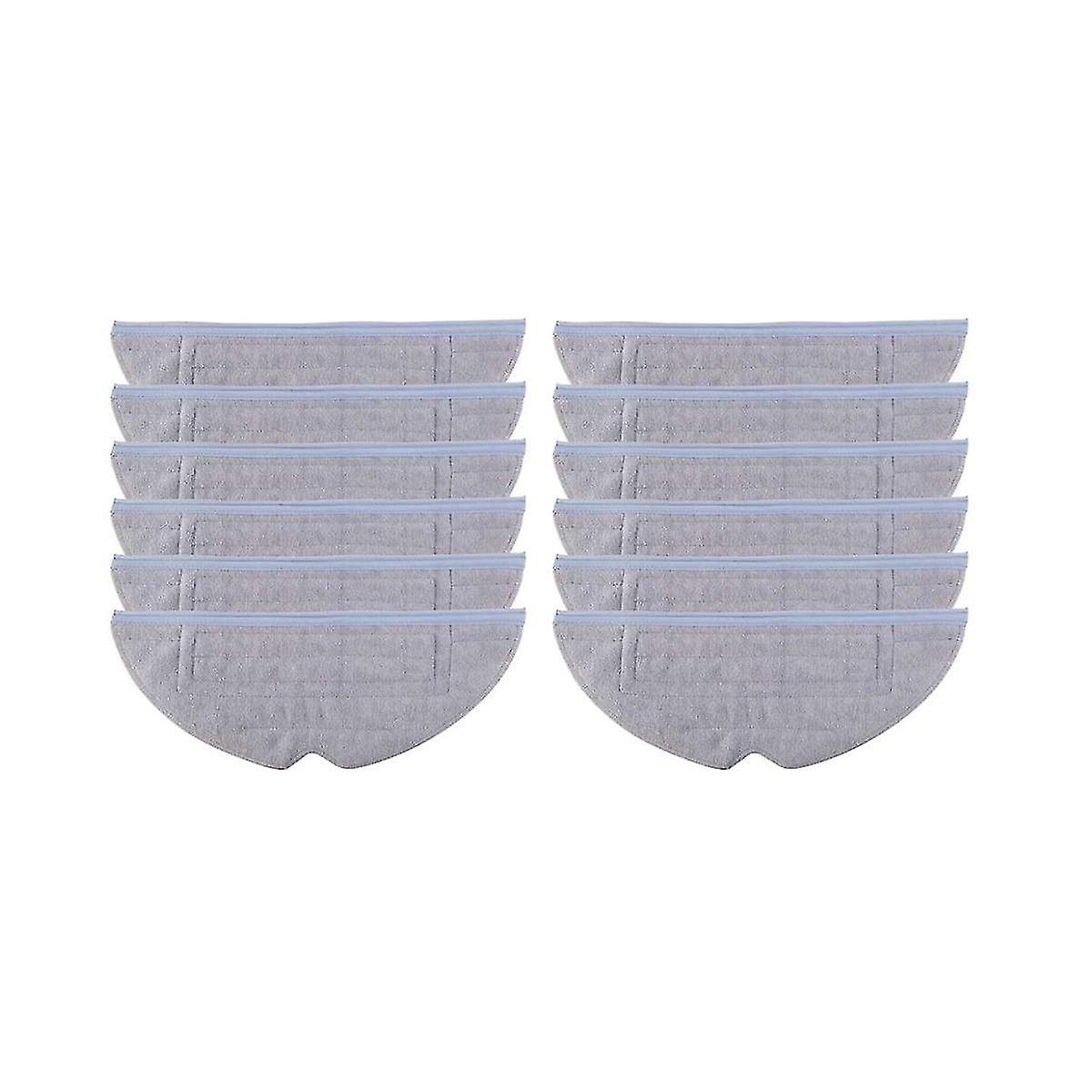Pack Of 12 Replacement Wipes For S7 S7 Plus Microfibre Cloths For T7 And T7 Plus Cleaning Cloths