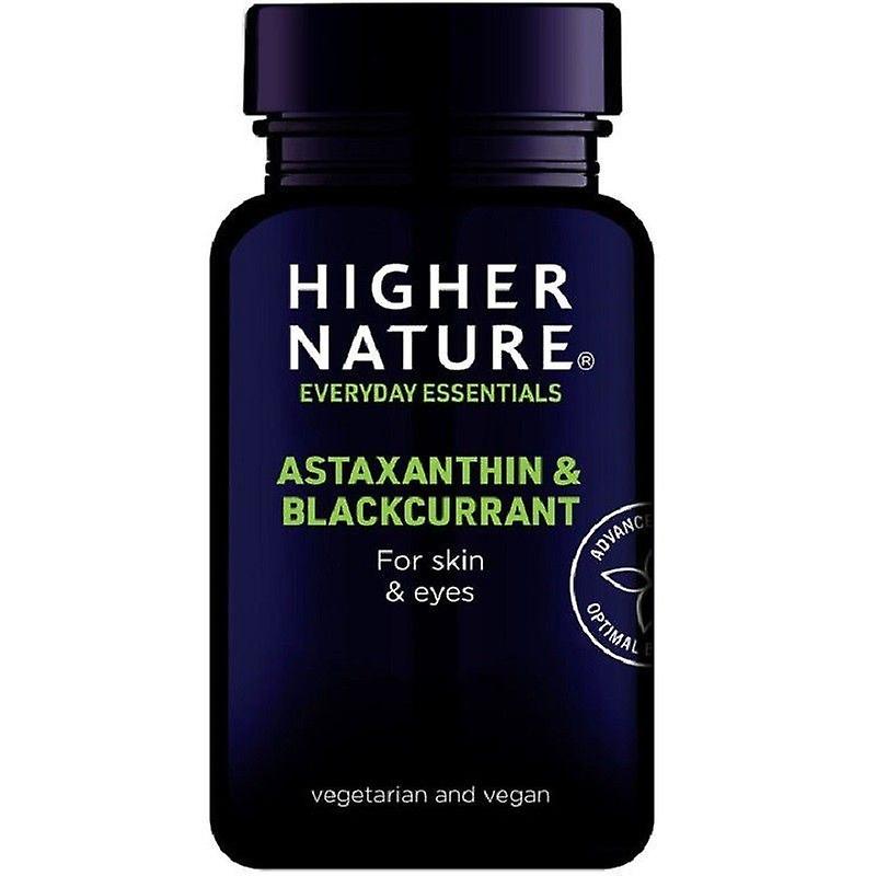 Higher Nature Astaxanthin & Blackcurrant Vegetable Capsules 90 (AST090)