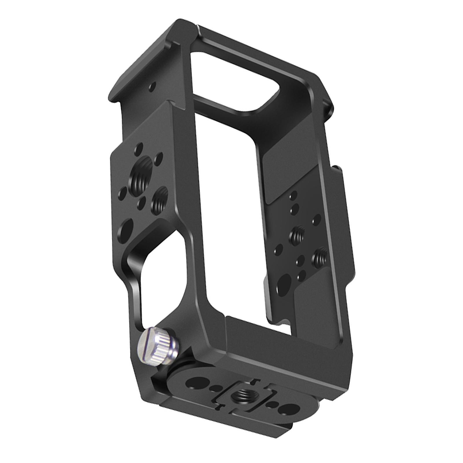 Extended Camera Frame with Cold Shoe Mount for DJI Action 2 Acceaaories