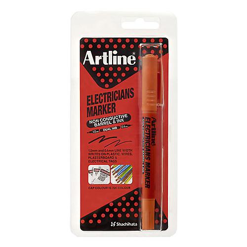 Artline Dual Nib Electrician Professional Permanent Marker instant Drying