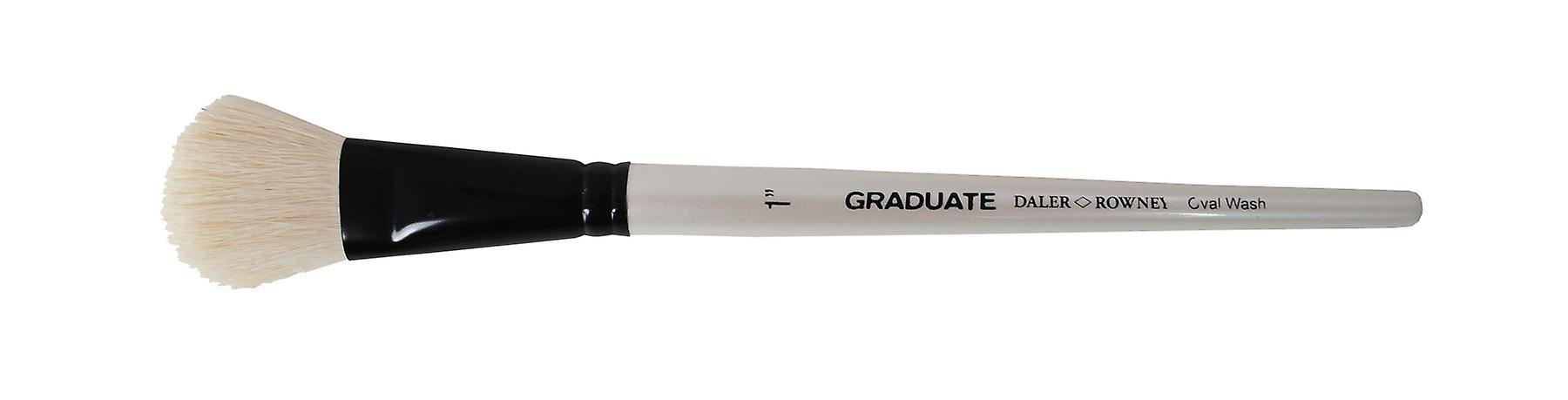 Daler Rowney utdannet hvit pensel Oval vask 1