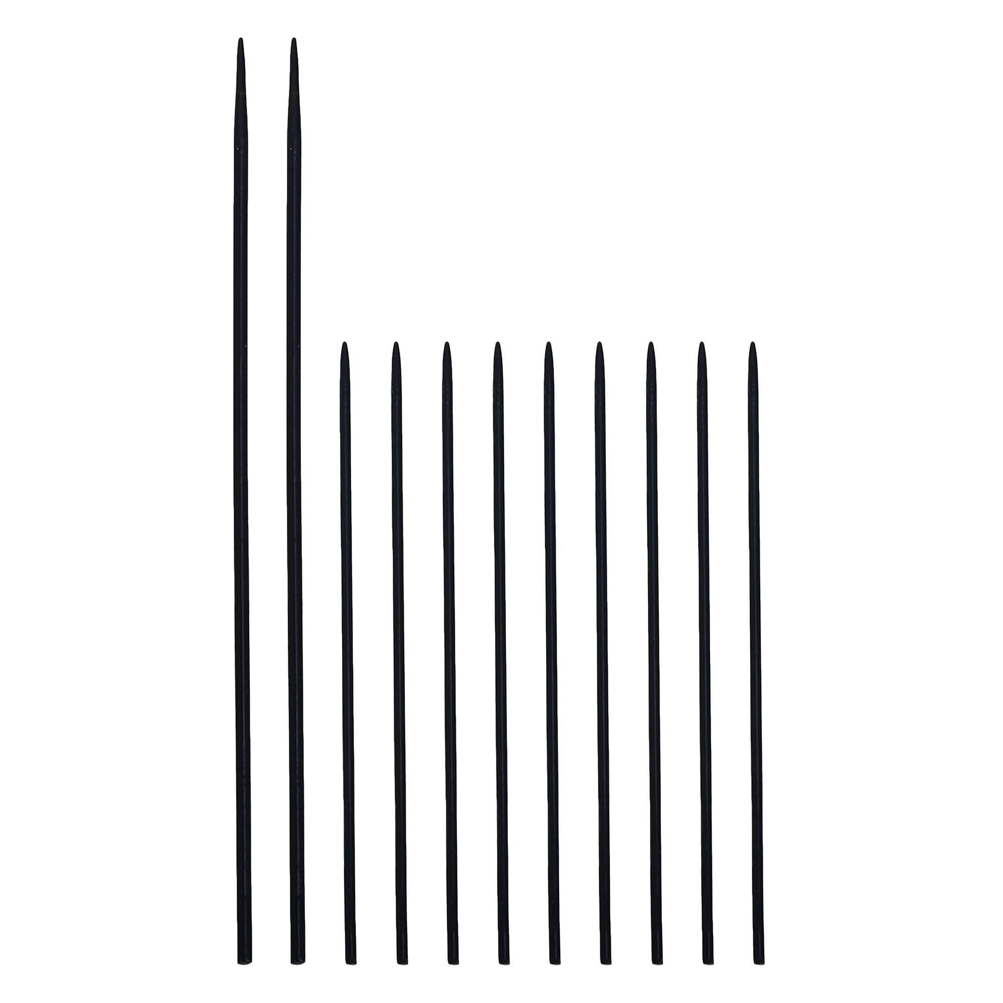 11pcs 0.8/0.6mm Diameter Clarinet Spring DIY Repair Tools Black