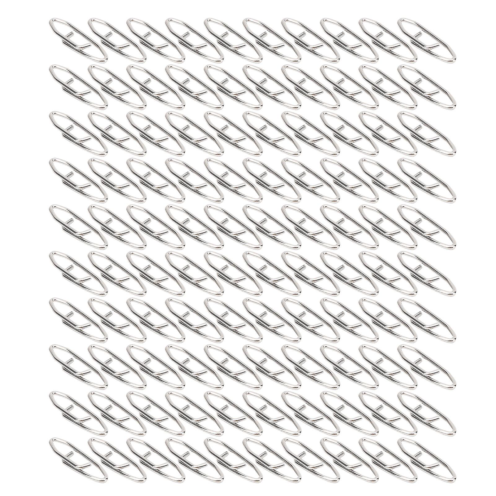 Fishing Fast Change Clip,100Pcs Fishing Tackle Power Fishing Power Clips Stainless Steel Fishing Clips Built for the Future