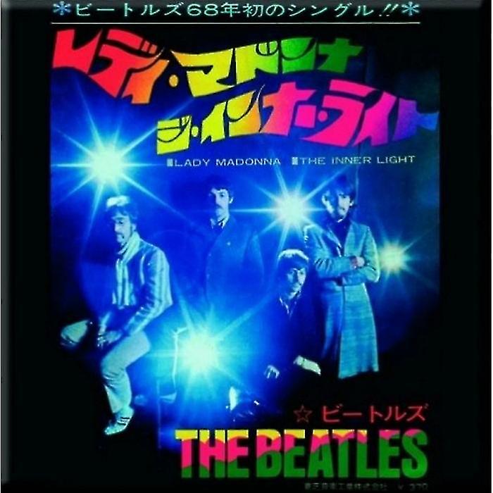 The Beatles Lady Madonna/The Inner Light Fridge Magnet