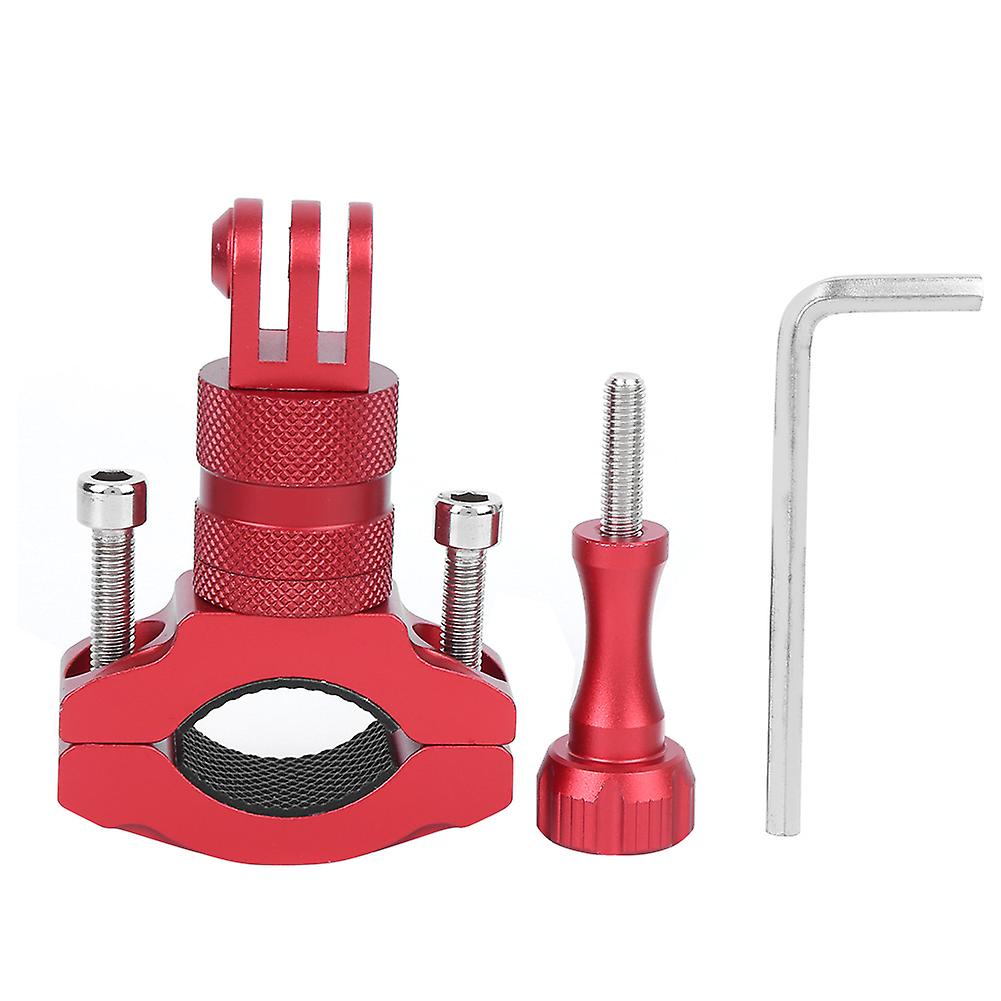 Aluminum Alloy Fixed Bike Mount for GoPro Action Camera, 360 Degree Bicycle Clamp