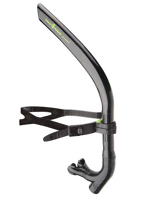 Mad Wave Pro Snorkel - Black/Green - Adult Unisex