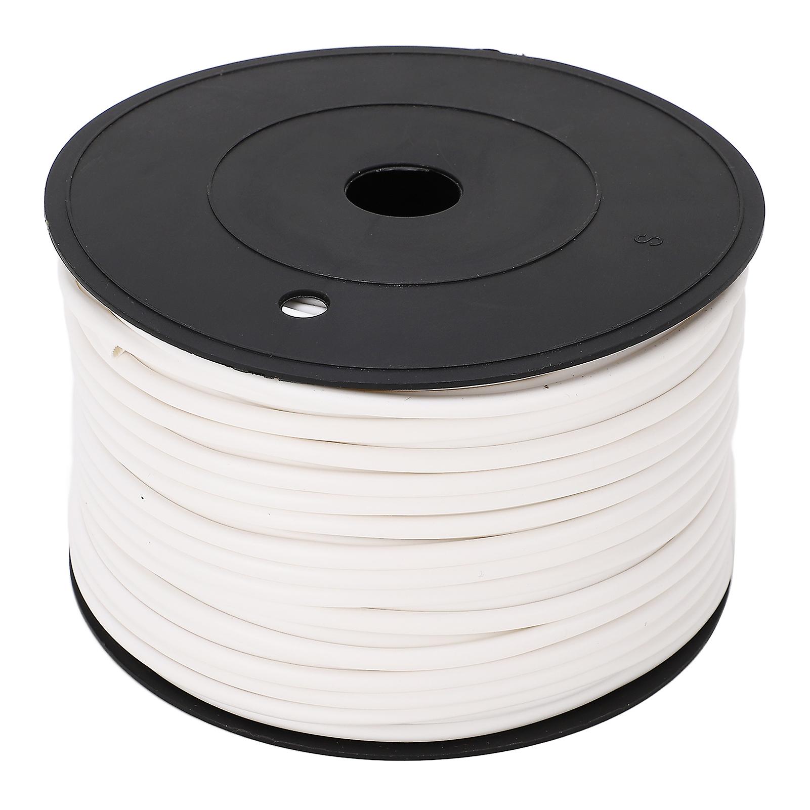 Cable Protector Petal Shape Inside Tightly Hold Printable Cord Protective Tube White 70m Length ...