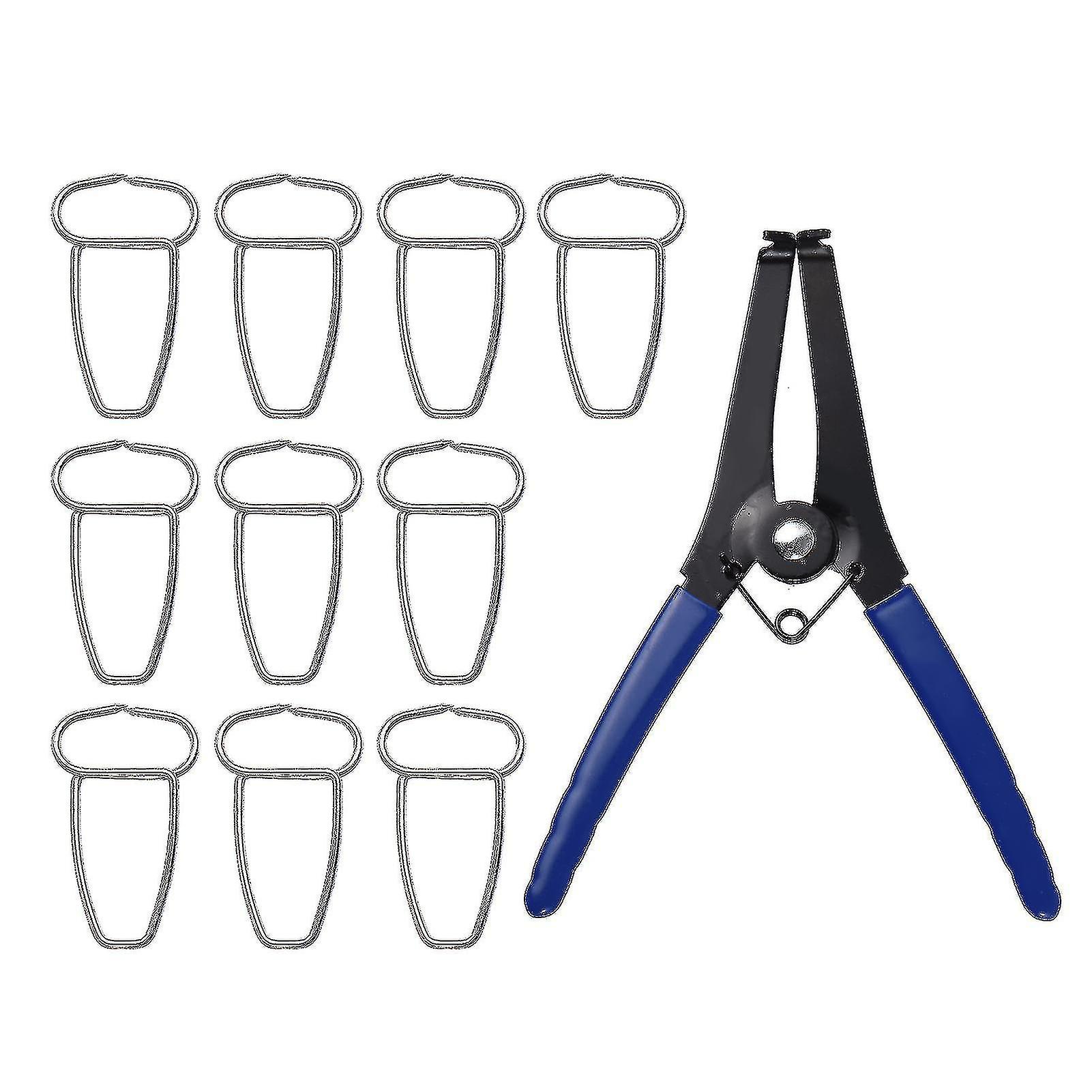 Spring Clamp Pliers With 10 Miter Clamps Woodworking Tool Miter Pliers And Clips For Frames Moldings Wooden Composite Miter Corners