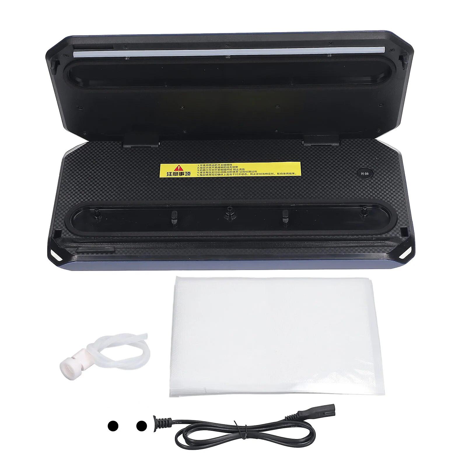 Sigillatrice sottovuoto Sistema di sigillatura sottovuoto portatile completamente automatico Confezionatrice per alimenti Sigillatrice ad aria per l'imballaggio domestico ~ 6827