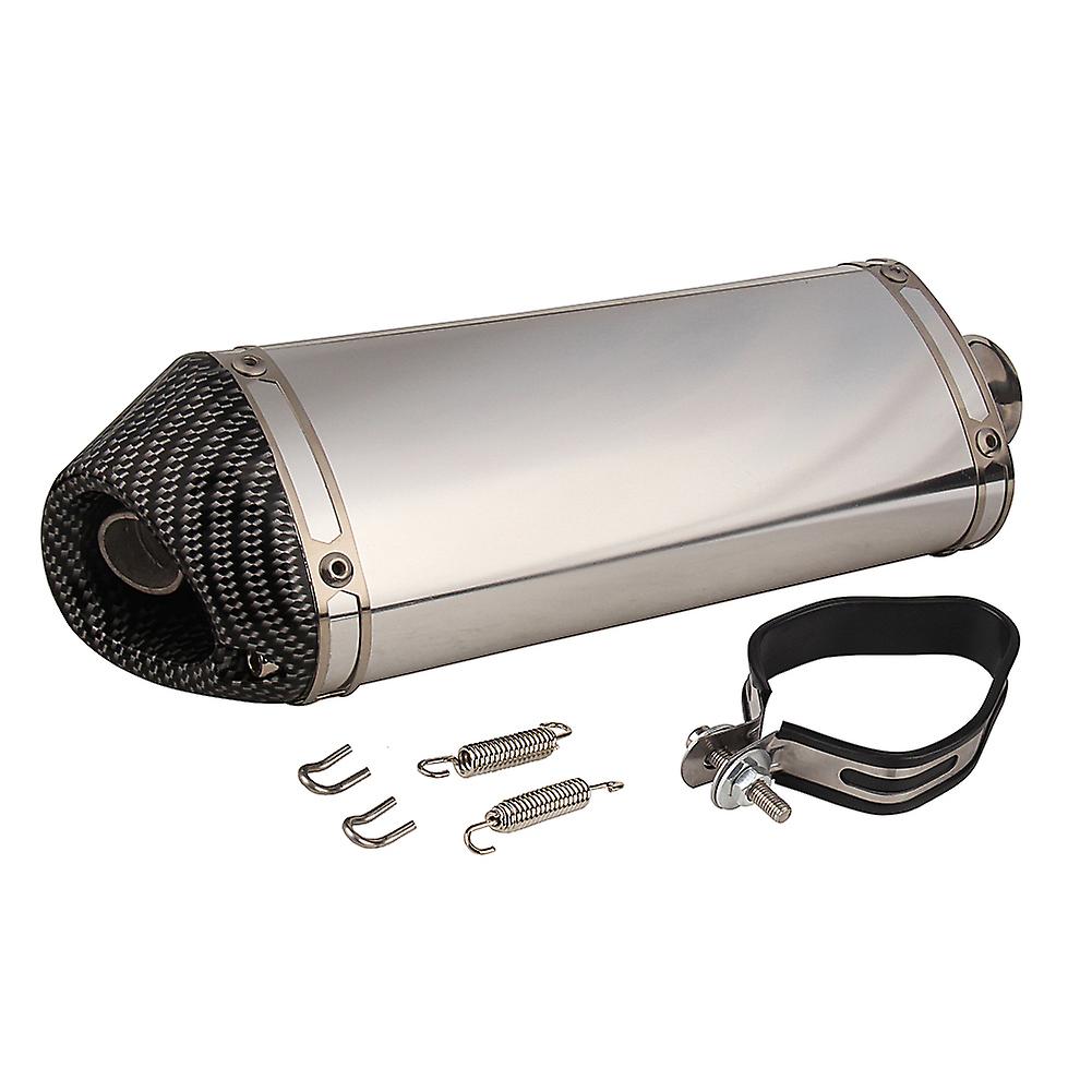 Motorrad 38mm auspuff refires carbon faser 125cc-160cc Dirt Pit Bike MX ruhig auspuffrohr silencedr back-end-