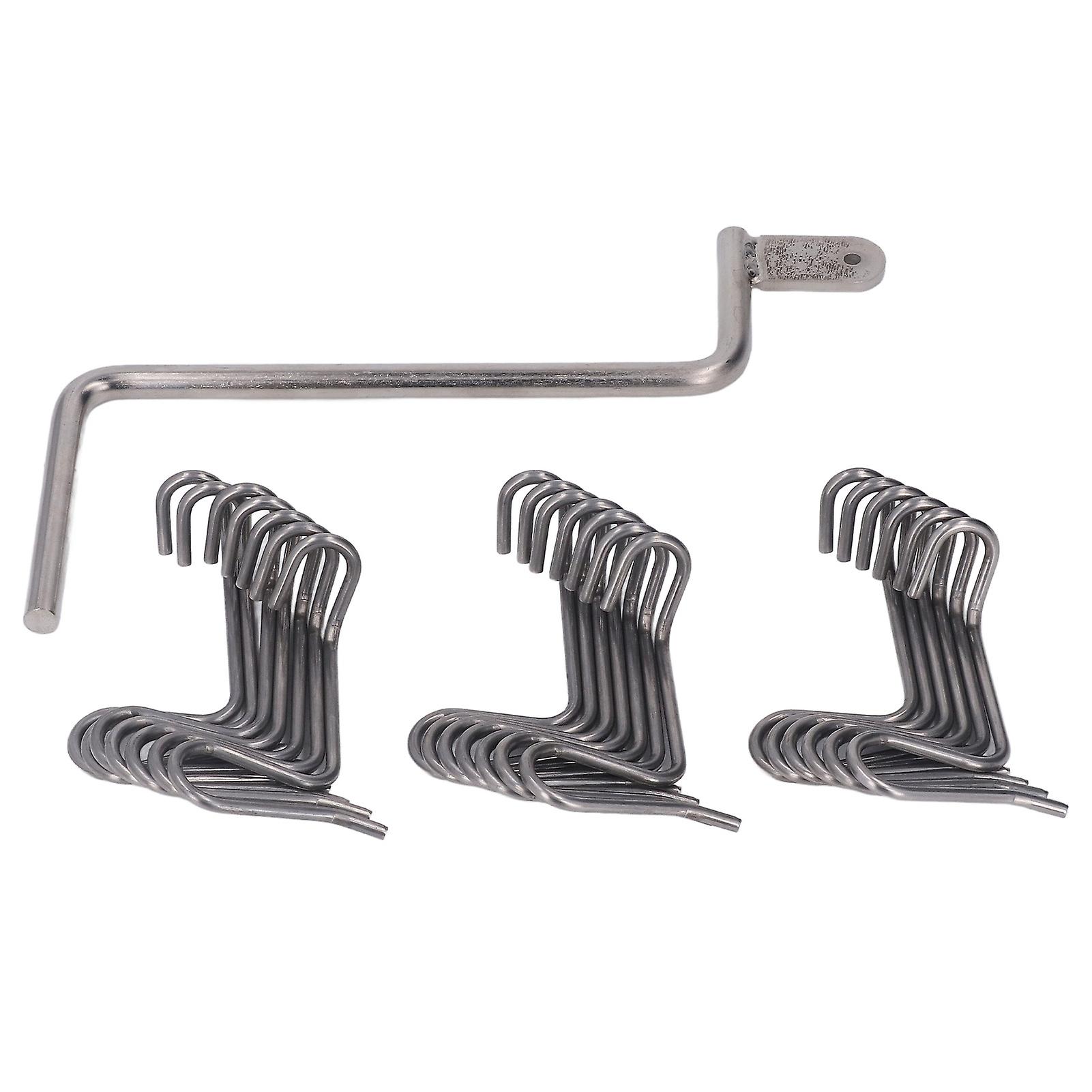 20 Pcs Fence Wire Tightener Firm Fixing Steel Fence Wire Tensioner Tool with Tightening Handle for Garden Farm