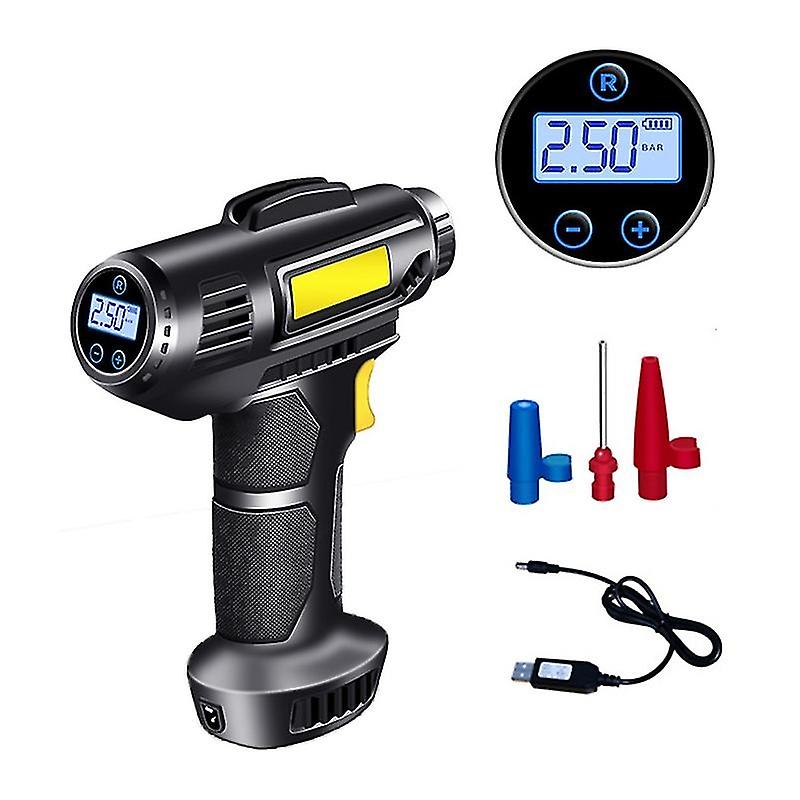 Wireless Portable Portable Air Compressor 8.4v/120w Inflatable Pump For Car