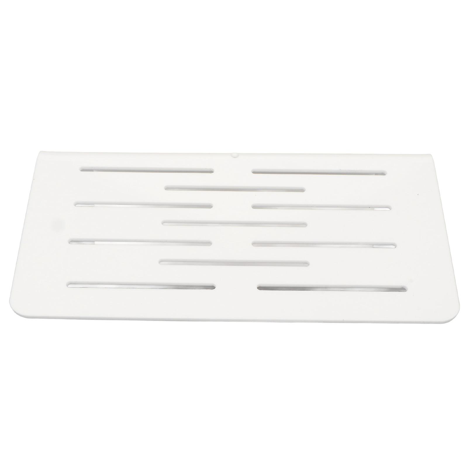 Turtle Basking Platform Thick Acrylic High Hardness Hollowed Steps Stable Turtle Platform for Reptile Fish Tank Aquarium Large 8.3in Long and 7.9in Wi