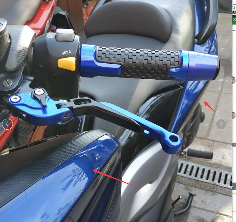 Leviers De Frein & Embrayage Réglables + Poignées Guidon Pour Yamaha FZ1 Fazer 2006-2015 - Accessoires Moto CNC