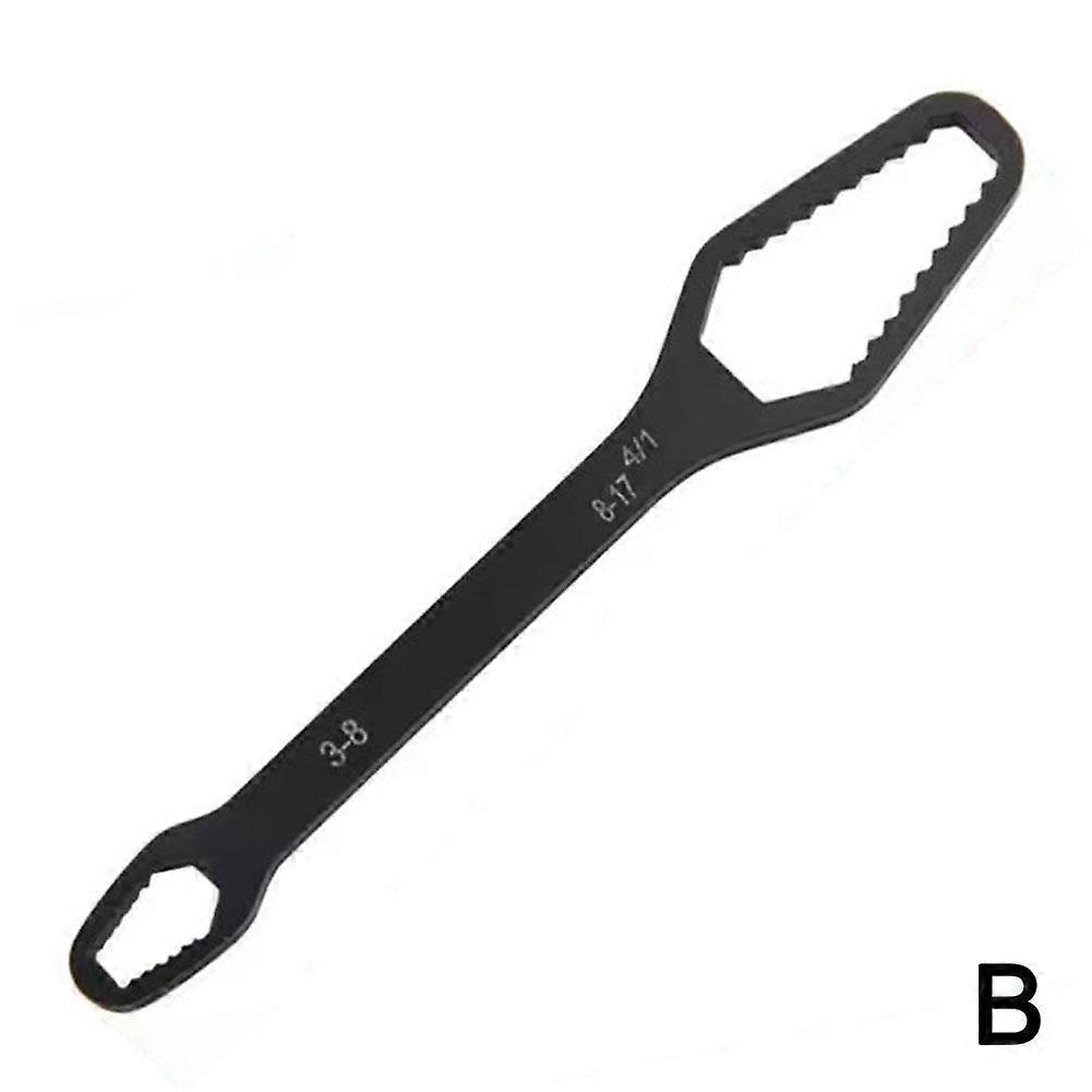 Universal Double-Head Torx Wrench Self-Tightening Adjustable Wrench Hand Tool