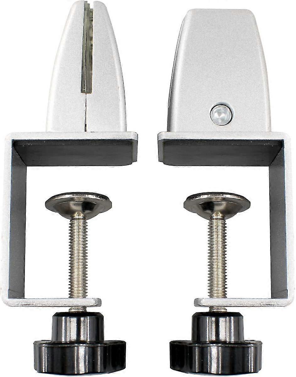 Adjustable Partition Clamp - 2Pcs Guard Support Clamp for Acrylic Desk