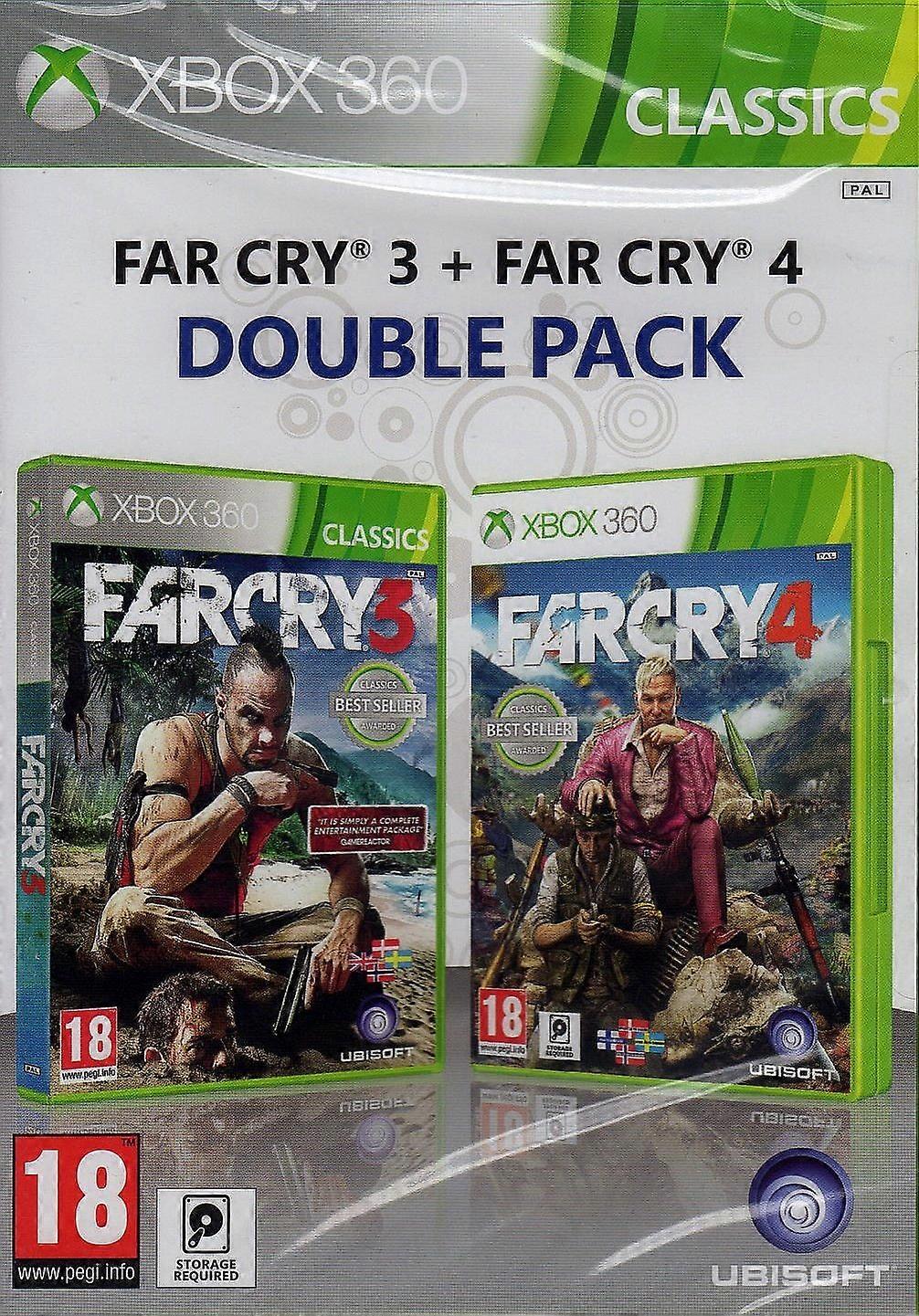 Ubisoft Far Cry 3  Far Cry 4 (Double Pack) - Xbox 360 - PAL - New & Sealed