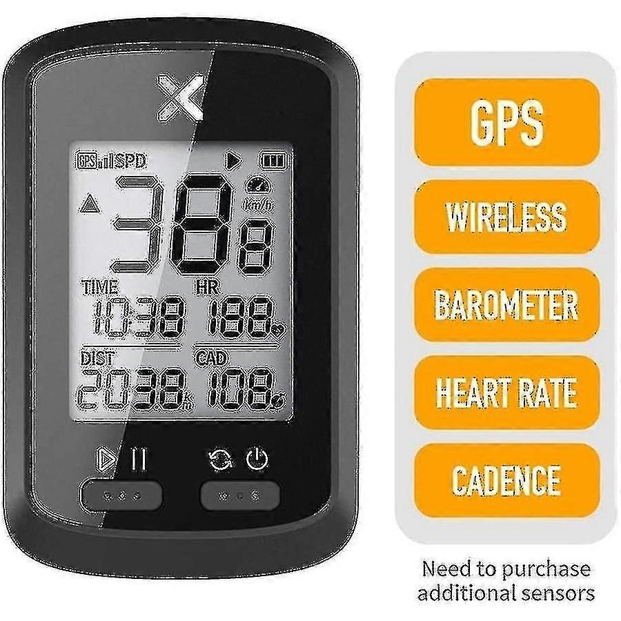 Xoss G Gps Fahrradcomputer Wireless Zahn Stoppuhr Tachometer