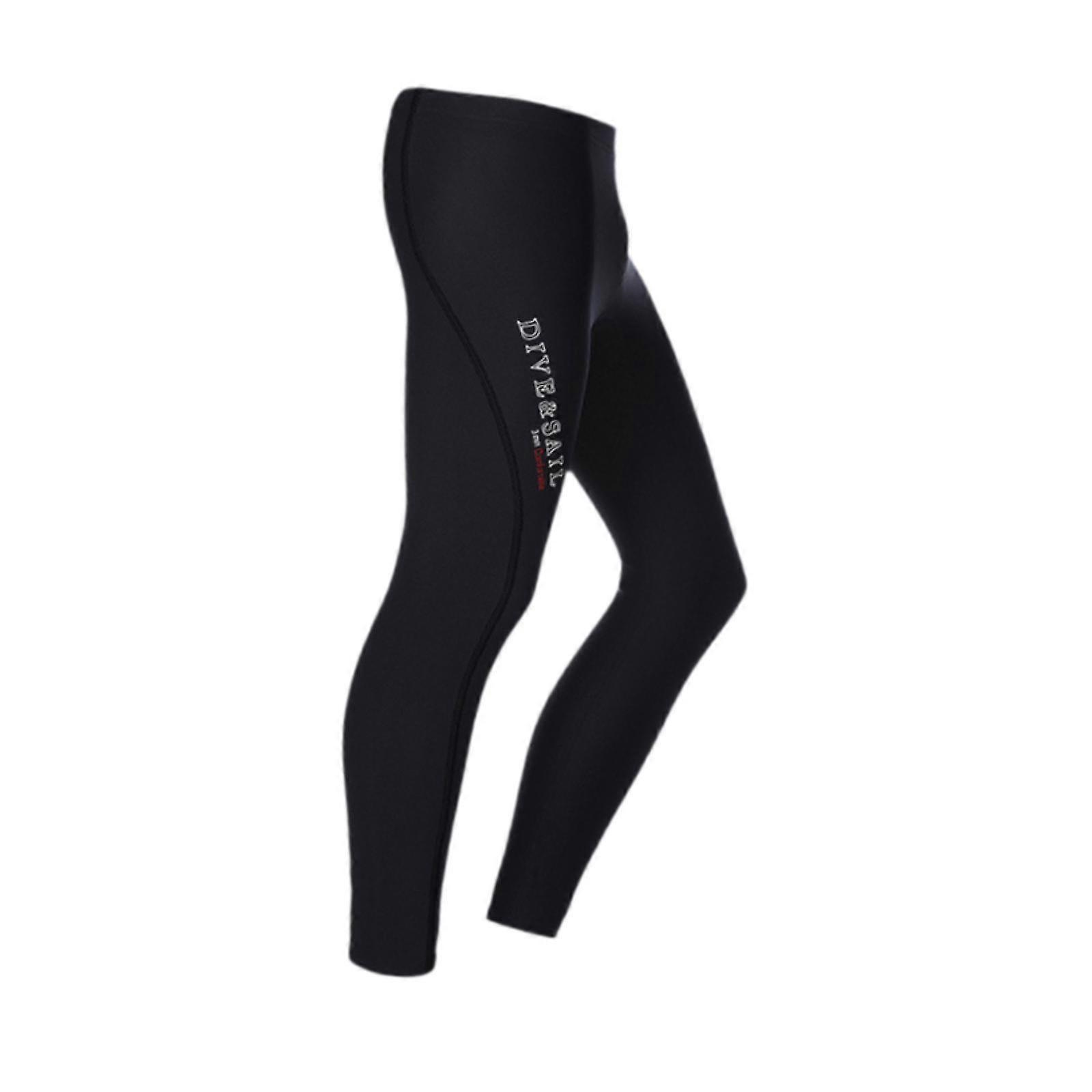 ウェットスーツパンツエクササイズスイムタイツパンツサーフィン用アウトドアスポーツカヤックS