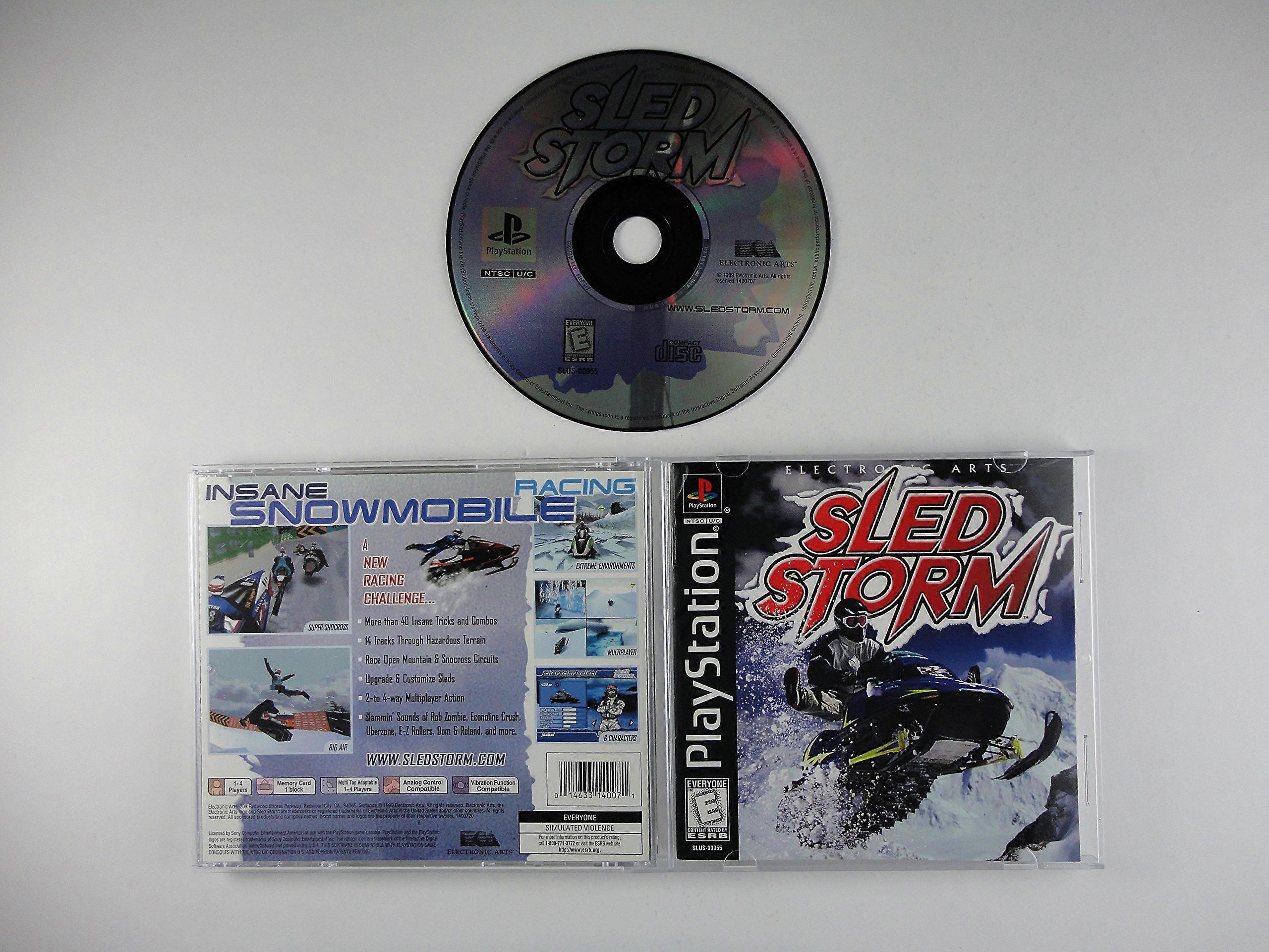 Sled Storm  Game -  - PAL - New & Sealed