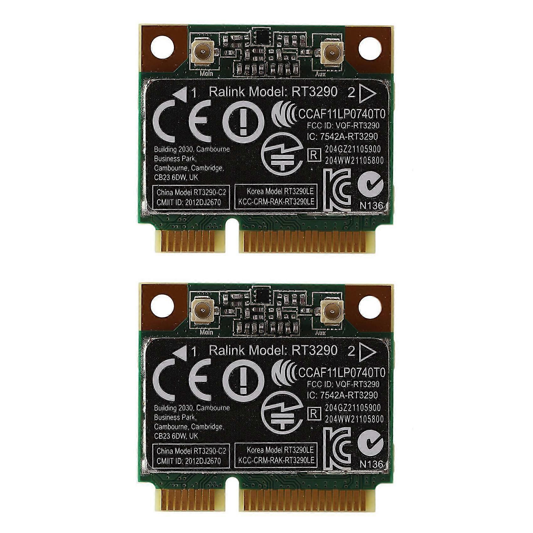 2x 150mbps 2.4ghz Rt3290 802.11b/g Wireless Wlan Wifi + Bluetooth Bt 3.0 Pci-e Card For Cq58 M4 M6