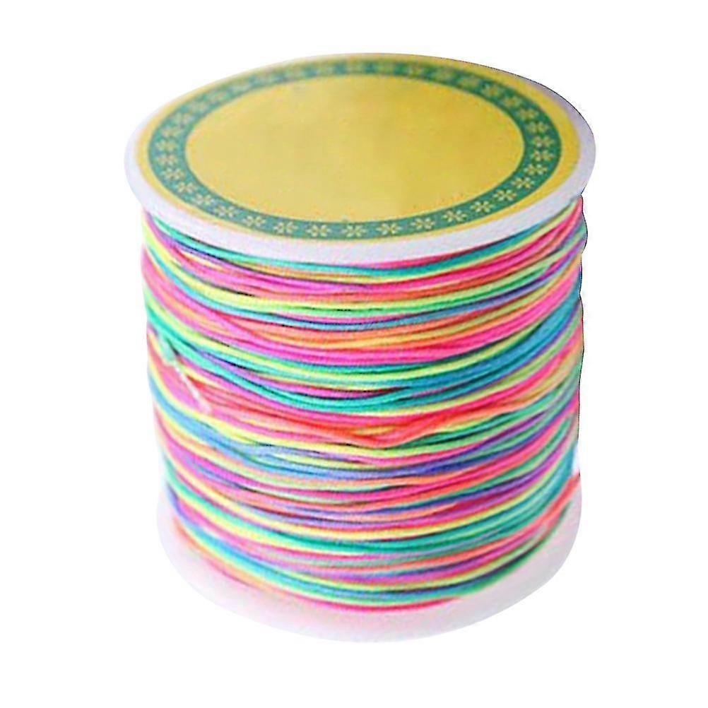100m 1mm Cord Beading Thread Bead String Multicolor Craft Cord