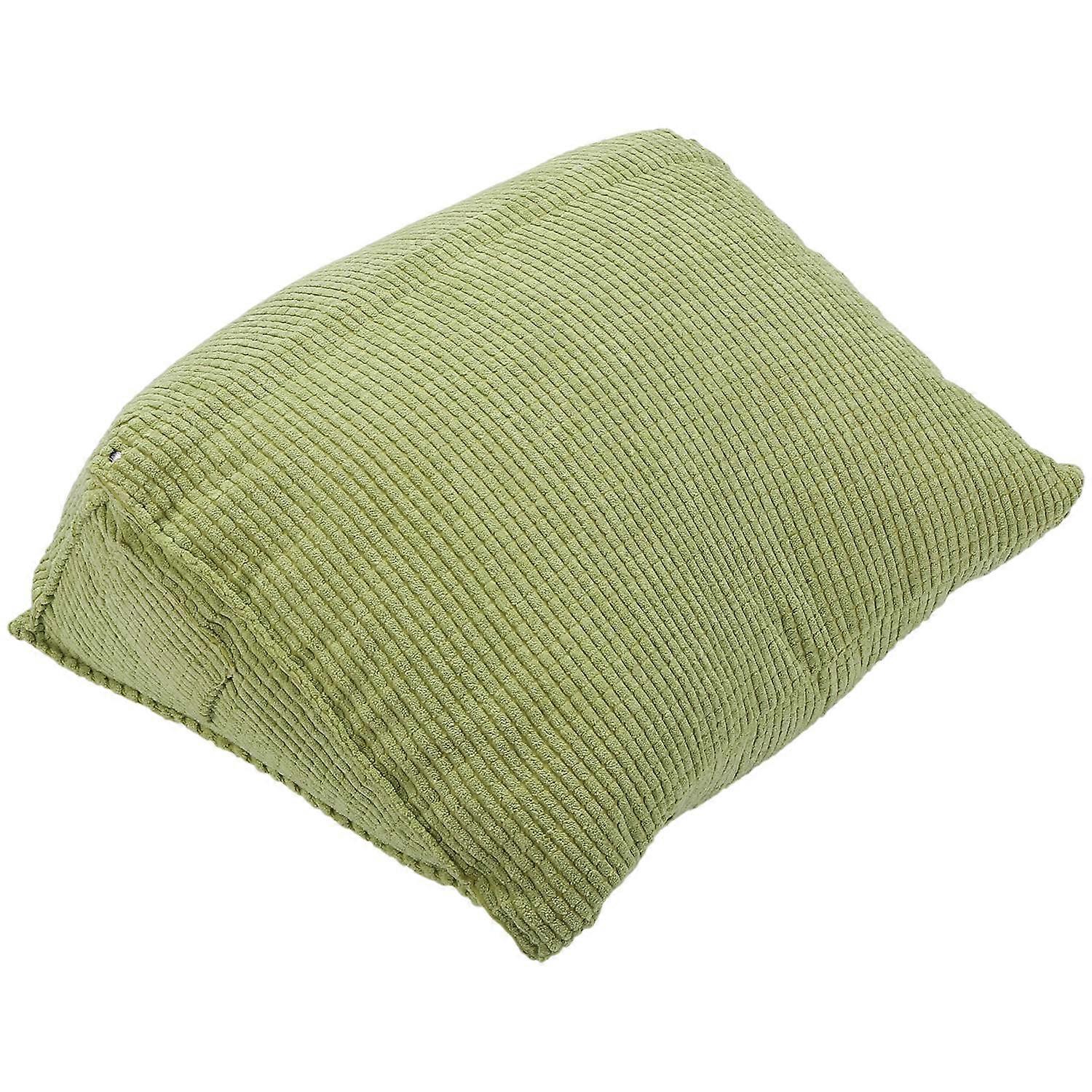 Reading Backrest Cushion Wedge Pillow Back Cushion Lumbar Pad Bed Office Chair Rest Pillow Back Support Pillow(Green)