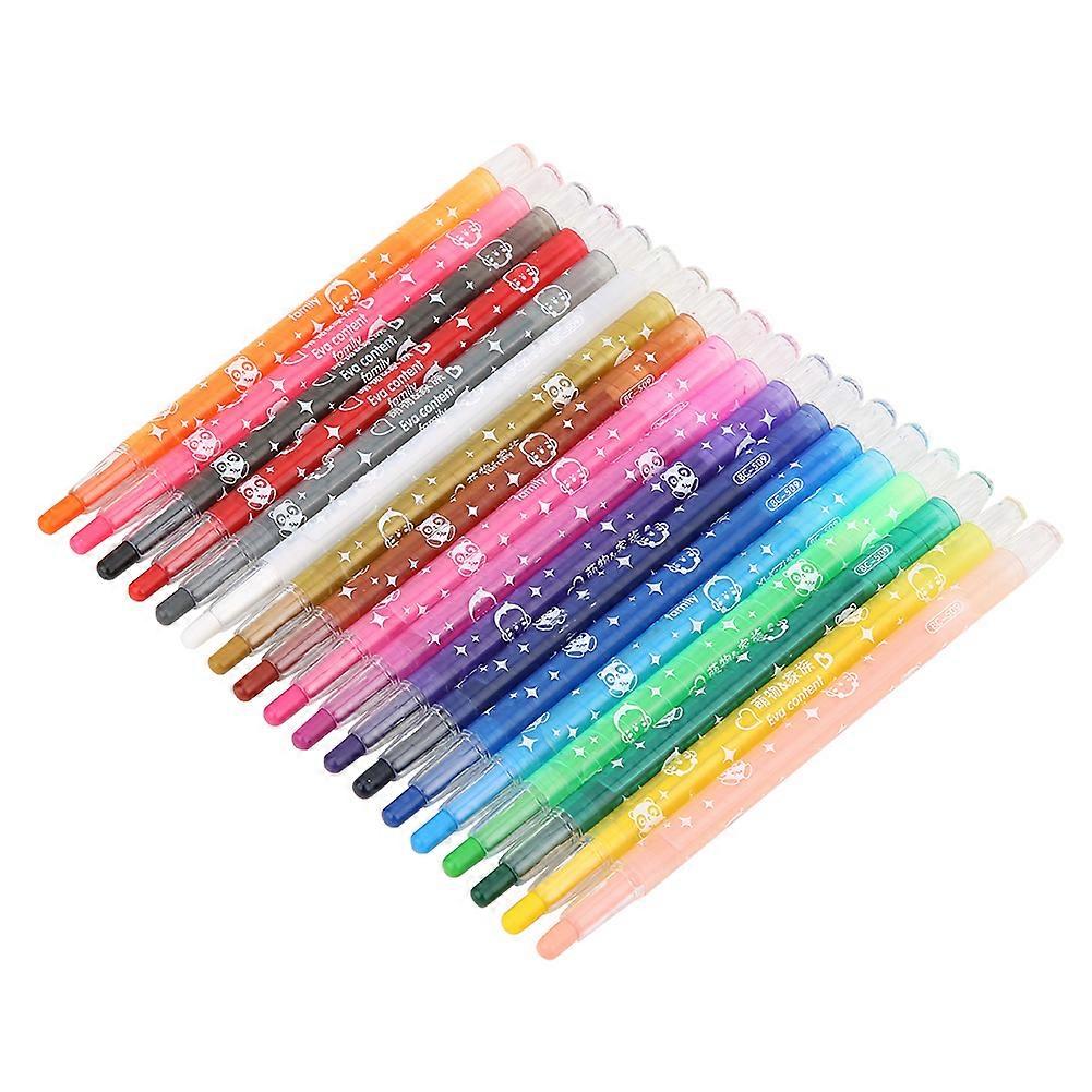 أقلام تلوين قابلة للمسح اللوحة أقلام تلوين مجموعة مستلزمات فنية للأطفال طالب مبتدئ18 لون