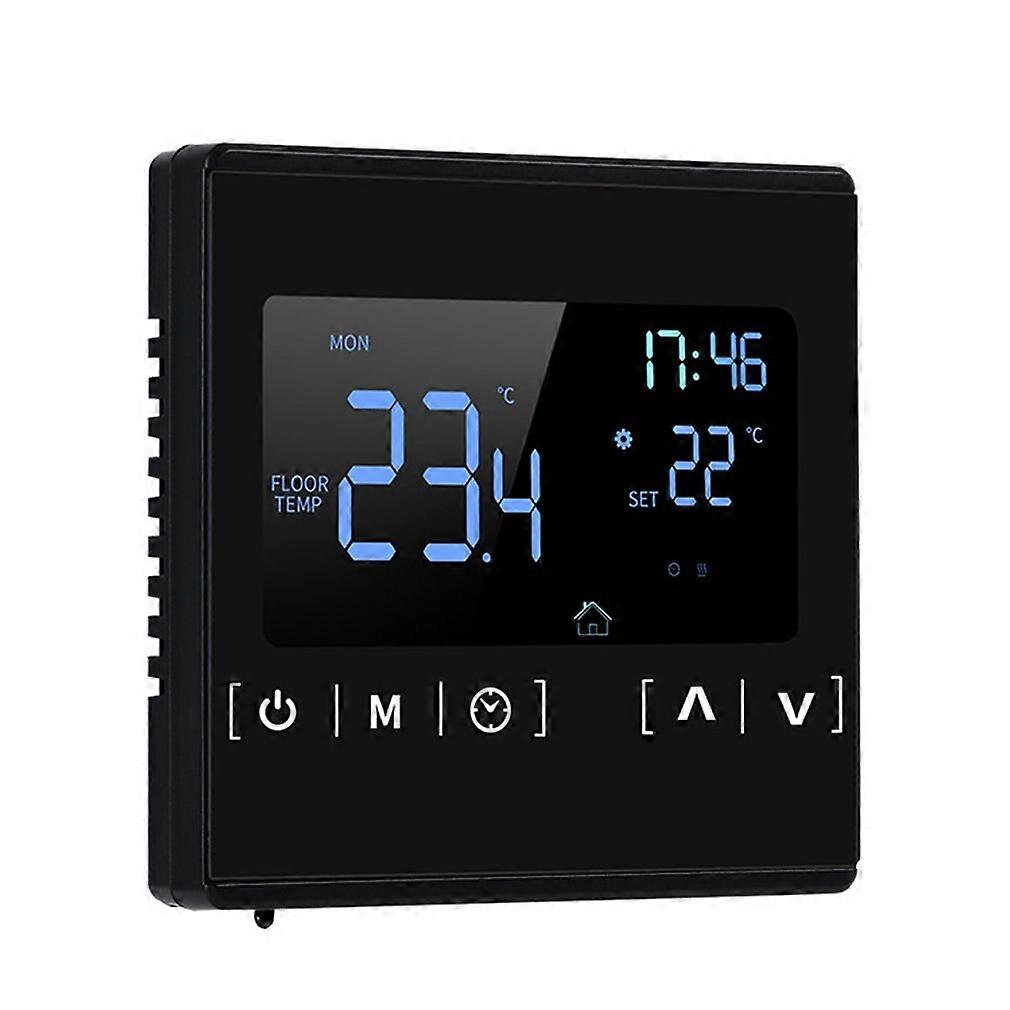 New Floor Heating Thermostat Lcd Touch Screen Control Electric Touch Screen Intelligent Temperature Controller With WIFI