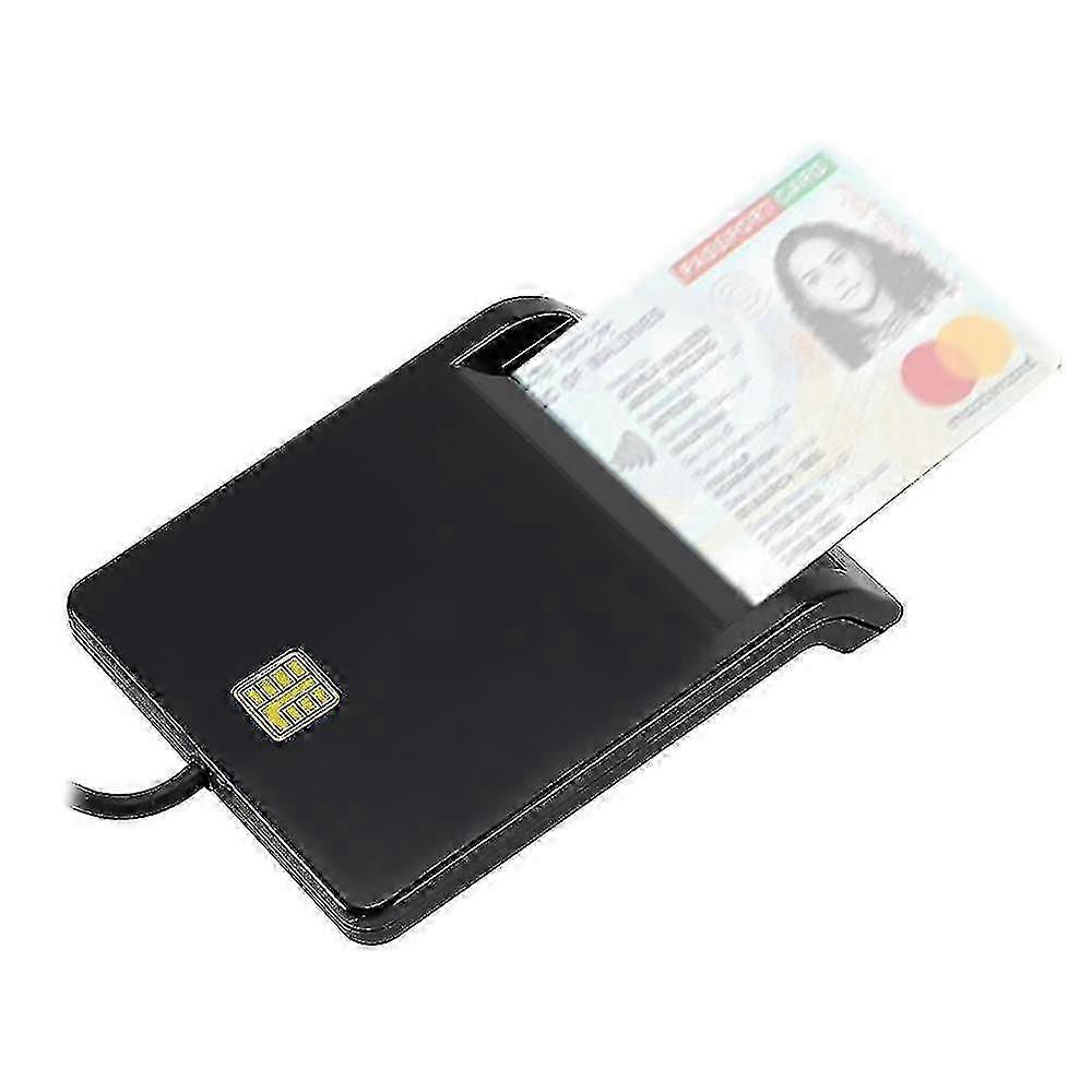 Smart Card Reader Dod Militaire Usb Common Access Cac/sim/id/ic Bank/chip Card